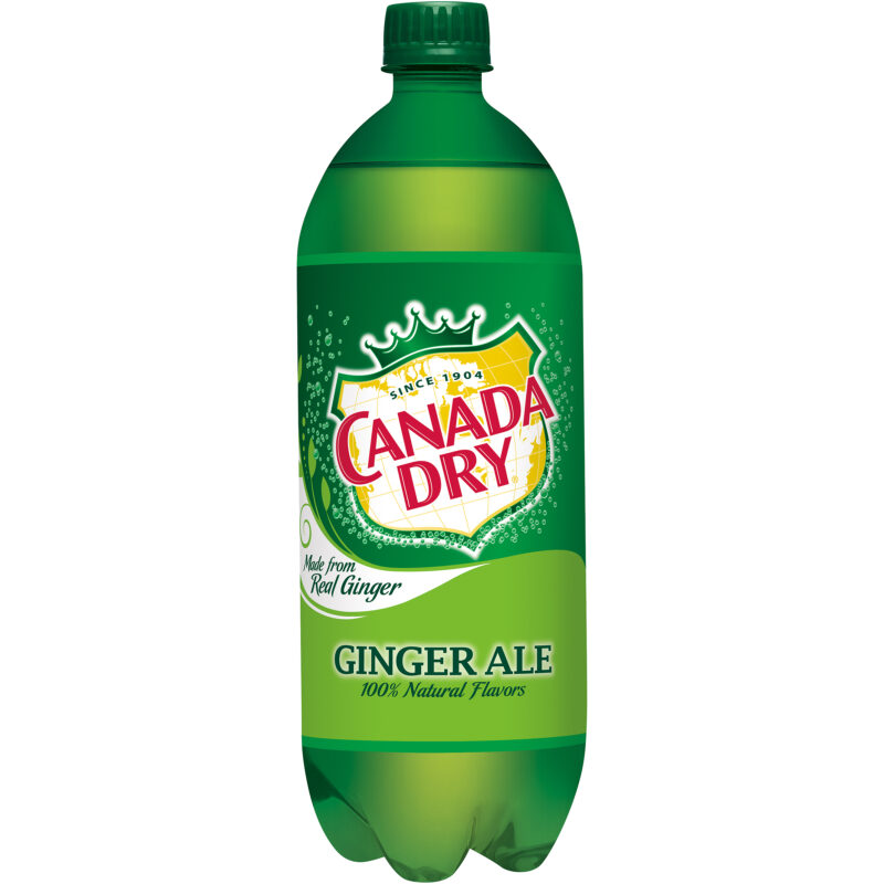 Canada Dry Ginger Ale Plastic - 1 Lt. x 15