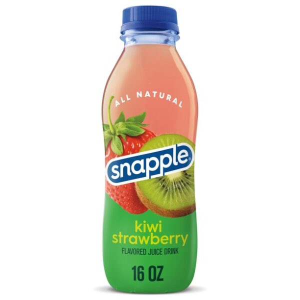 Snapple Kiwi Strawberry Plastic 16 Oz. x 12