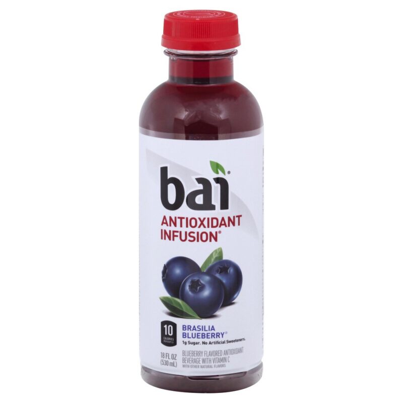 Bai Brasilia Blueberry Plastic 18 Oz. x 12