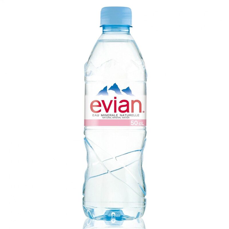 Evian Water 500 ML. x 24 - 6 x 4