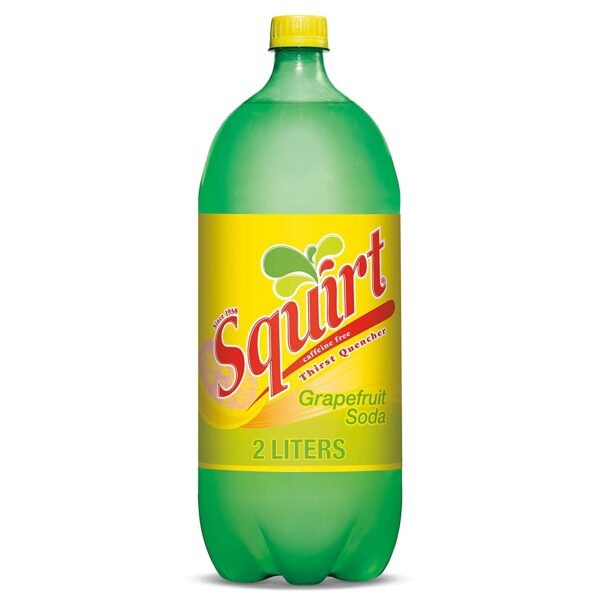 Squirt Grapefruit Soda Plastic - 2 Lt. x 8