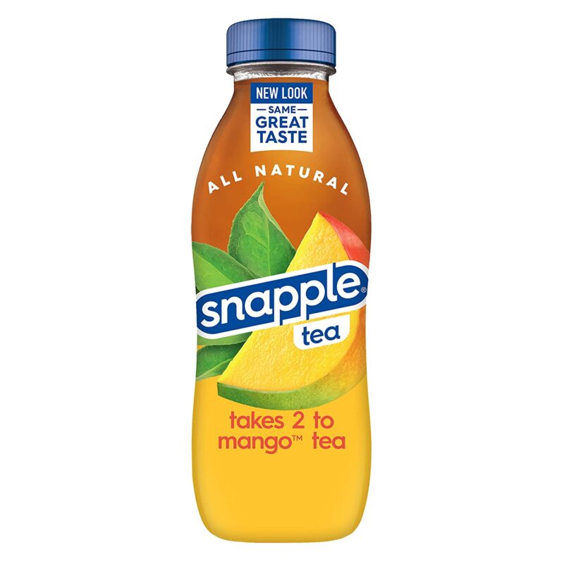 Snapple Mango Tea Plastic 16 Oz. x 12