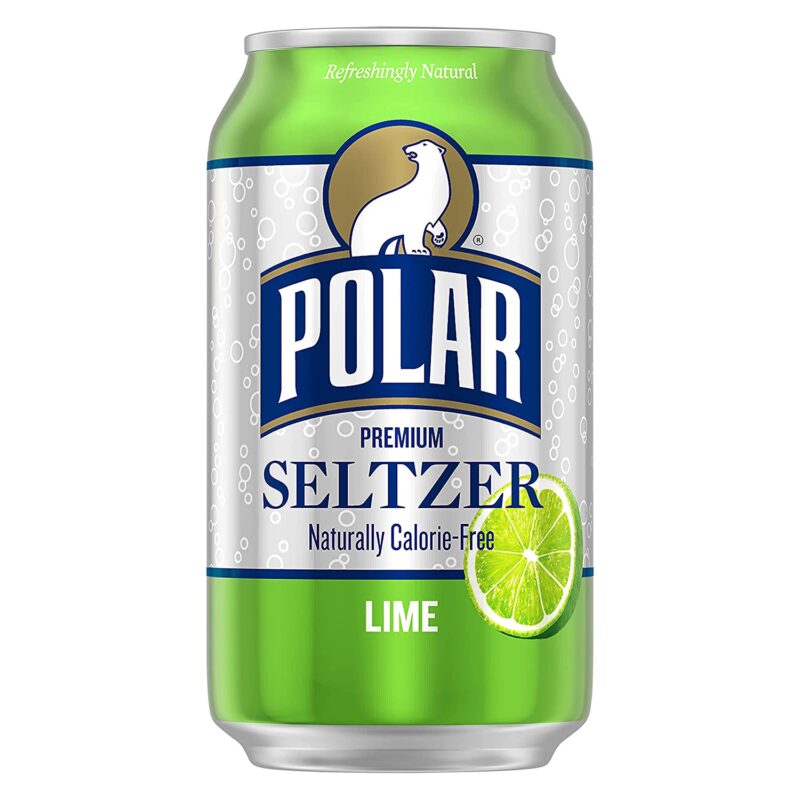 Polar Seltzer Lime Can - 12 Oz. 2 x 12