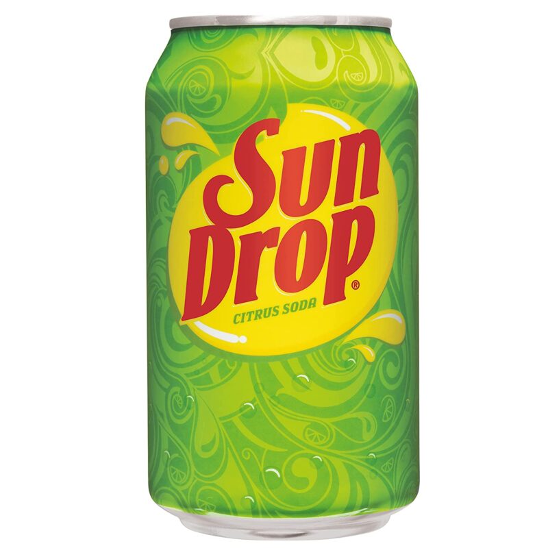 Sun Drop Citrus Soda Can - 12 Oz. 2 x 12