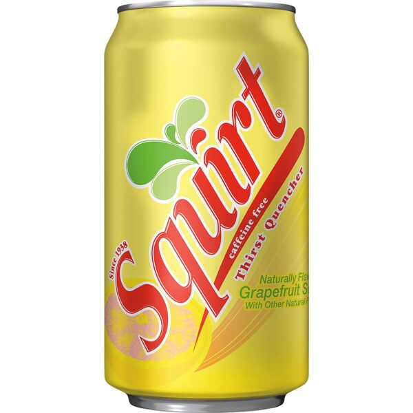 Squirt Grapefruit Soda Can - 12 Oz. 2 x 12