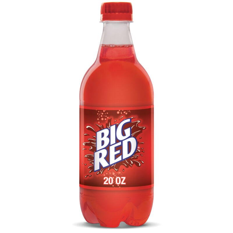 Big Red Soda Plastic - 20 Oz. x 24