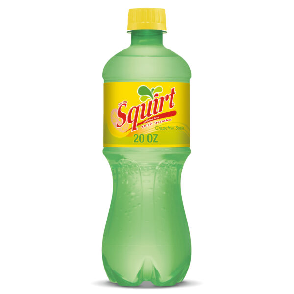 Squirt Grapefruit Soda Plastic - 20 Oz. x 24