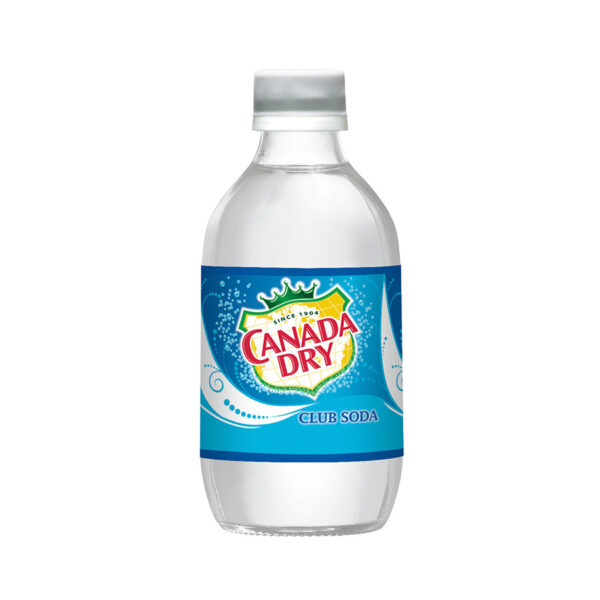 Canada Dry Club Soda Plastic - 10 Oz. 4 x 6