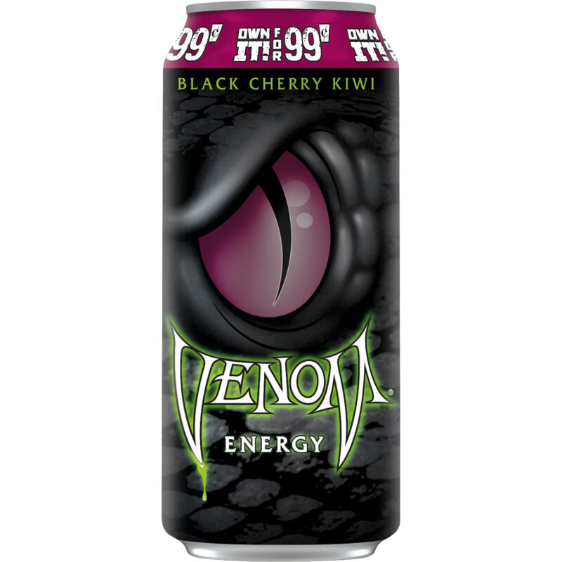 Venom Black Cherry Kiwi 16 Oz. x 24