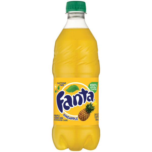 Fanta Pineapple Plastic 20 Oz. x 24