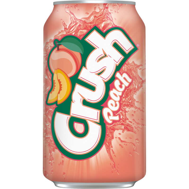 Crush Peach Can 12 Oz. - 2 x 12