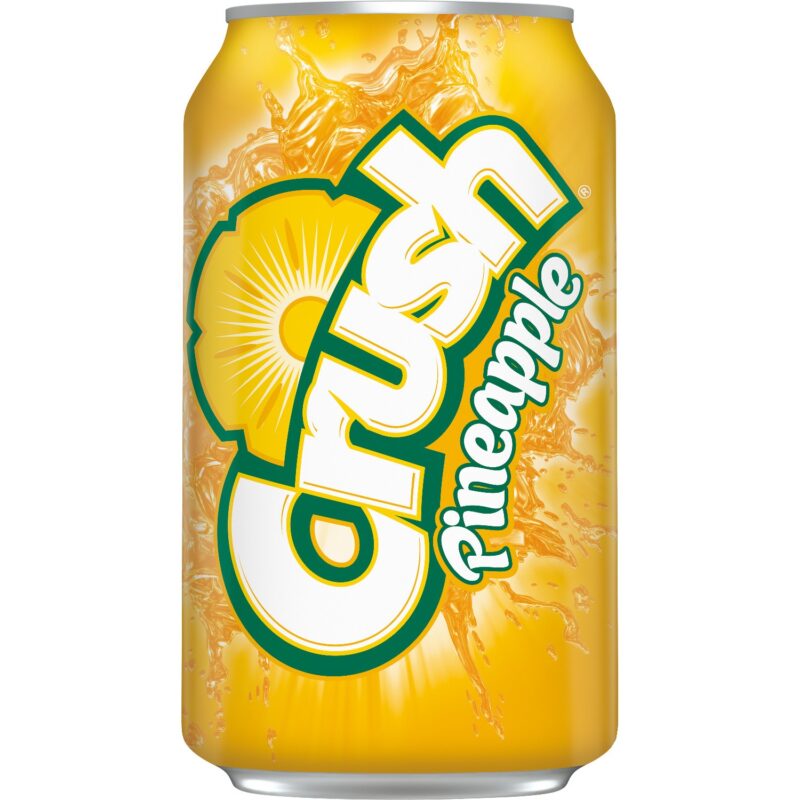 Crush Pineapple Can 12 Oz. - 2 x 12