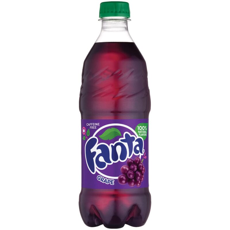 Fanta Grape Plastic 20 Oz. x 24