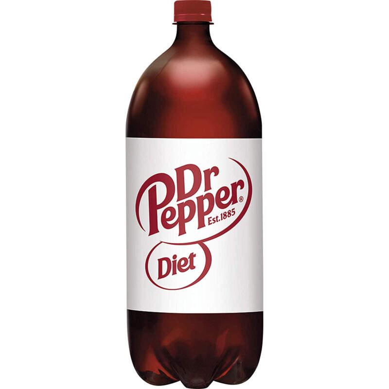 Dr. Pepper Diet Plastic - 2 Lt. x 8