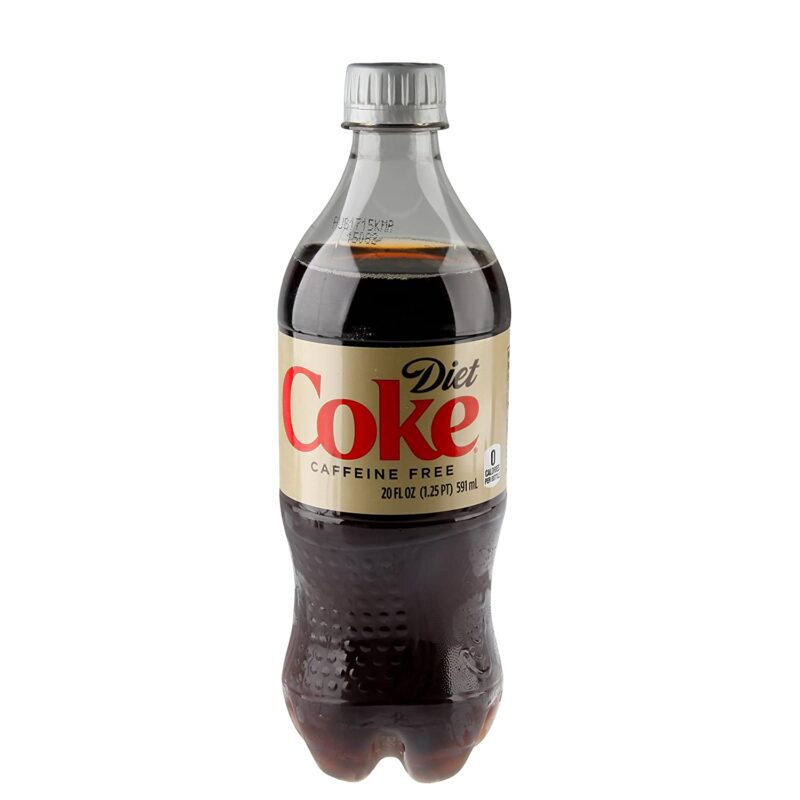 Coke Caffeine Free Diet Plastic 20 Oz. x 24