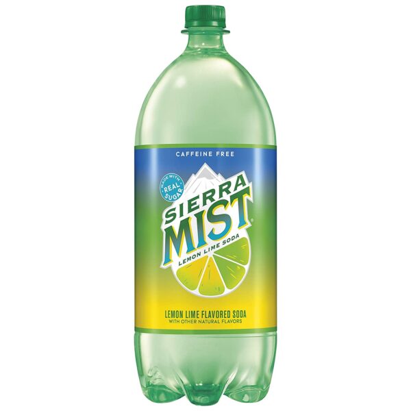 Sierra Mist Lemon Lime Plastic - 2 Lt. x 8