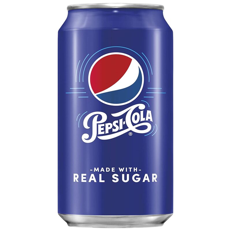 Pepsi Cola Real Sugar Can 12 Oz. - 2 x 12