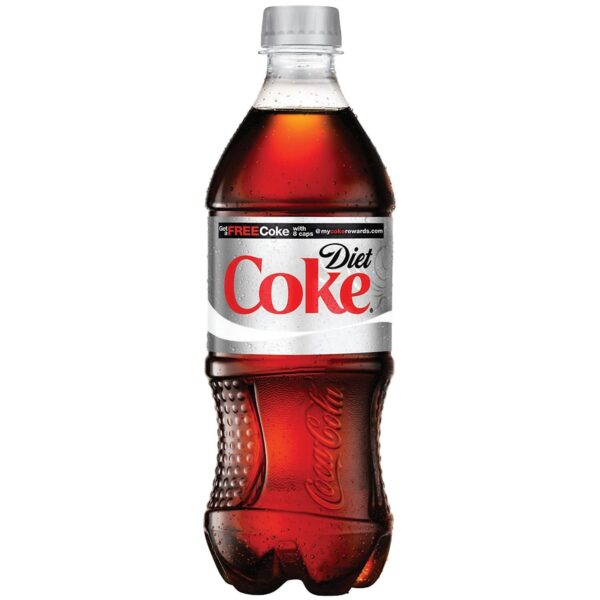 Coke Diet Plastic 20 Oz. x 24