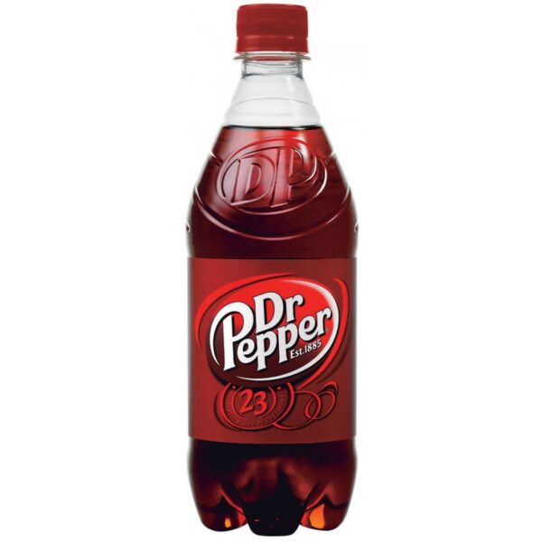 Dr. Pepper Plastic 20 Oz. x 24