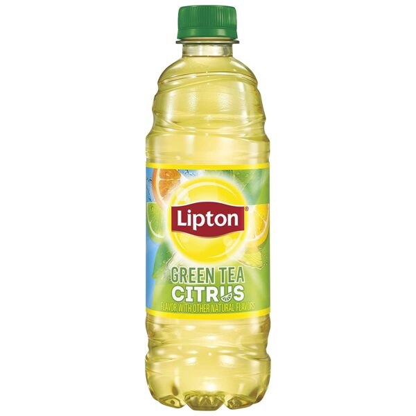 Lipton Citrus Green Tea Plastic - 16.9 Oz. x 24