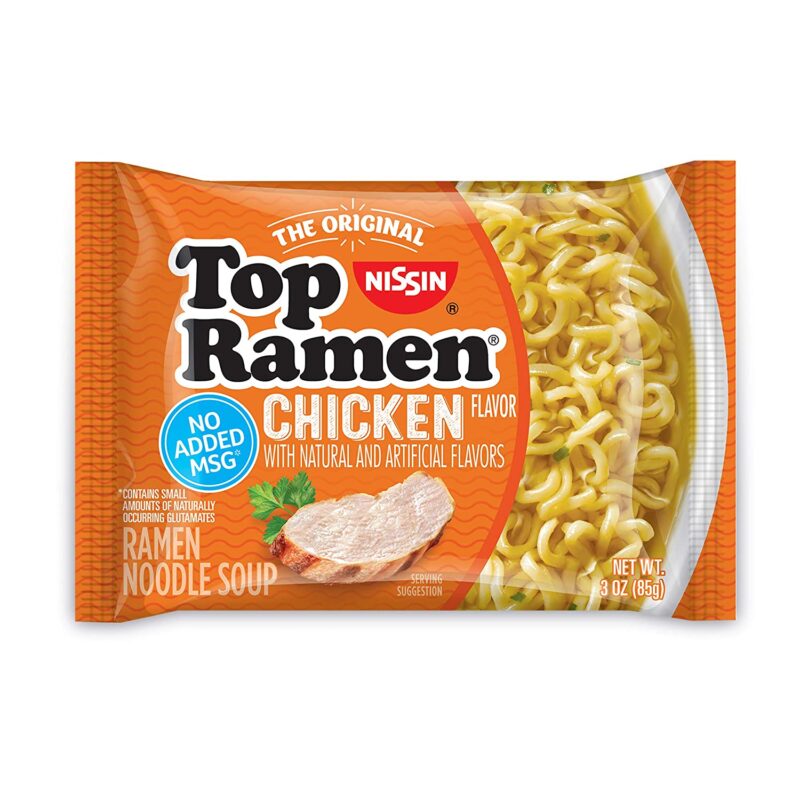 Nissin Top Ramen Chicken - 3 Oz. x 48