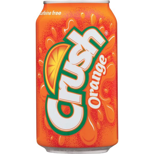 Crush Orange Can 12 Oz. - 2 x 12