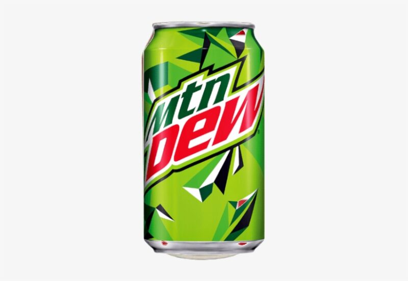 Mountain Dew Can 12 Oz. - 2 x 12