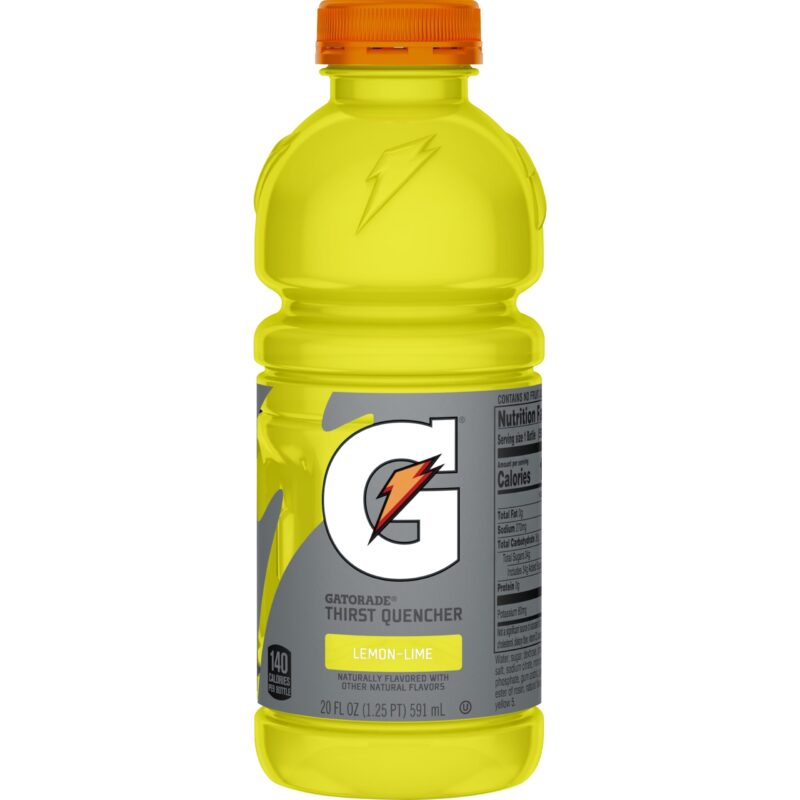 Gatorade Lemon Lime Plastic 20 Oz. x 24