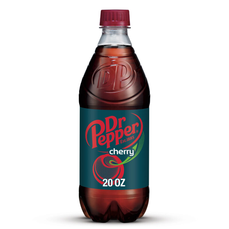 Dr. Pepper Cherry Plastic 20 Oz. x 24