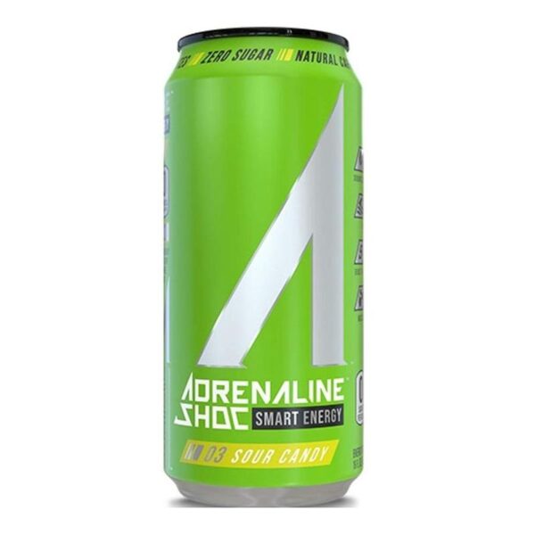 Adrenaline Shoc Sour Candy - 16 Oz. x 12