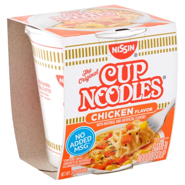 Nissin Cup Noodles Chicken - 2.25 Oz. x 24