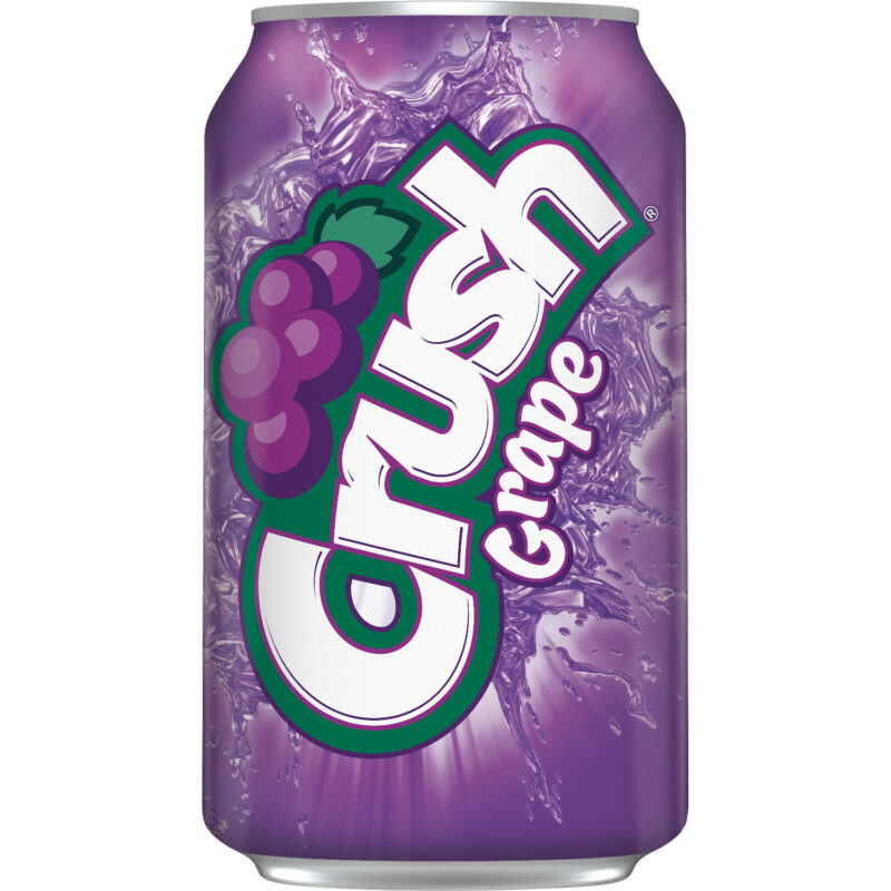 Crush Grape Can 12 Oz. - 2 x 12