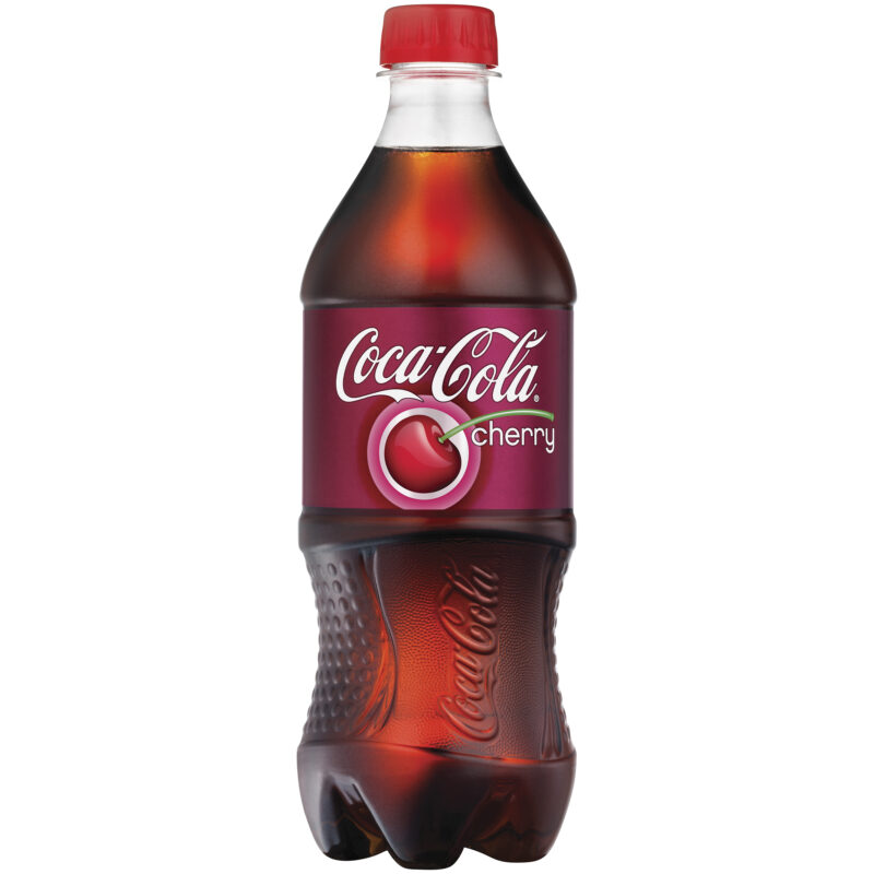 Coca Cola Cherry Plastic 20 Oz. x 24